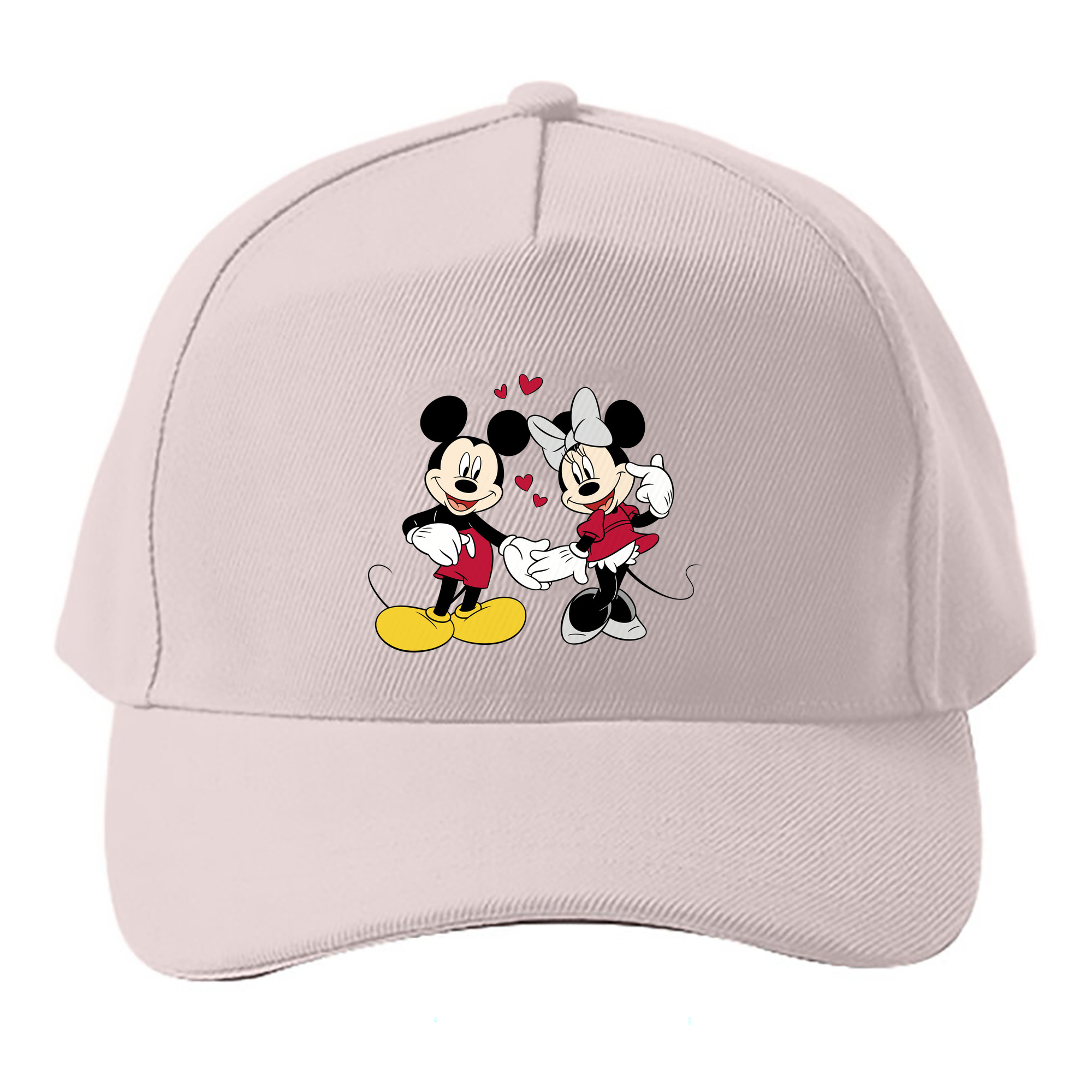 （画像用） ミッキーマウス Mickey Mouse ベースボールキャップ 綿100％ 男女兼用 帽子 スポーツ
